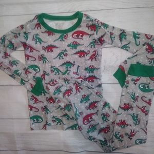 The Children's Place Christmas Dino Pajamas